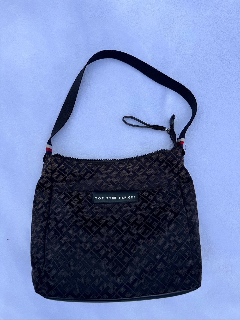 Tommy Hilfiger Black Monogram Purse